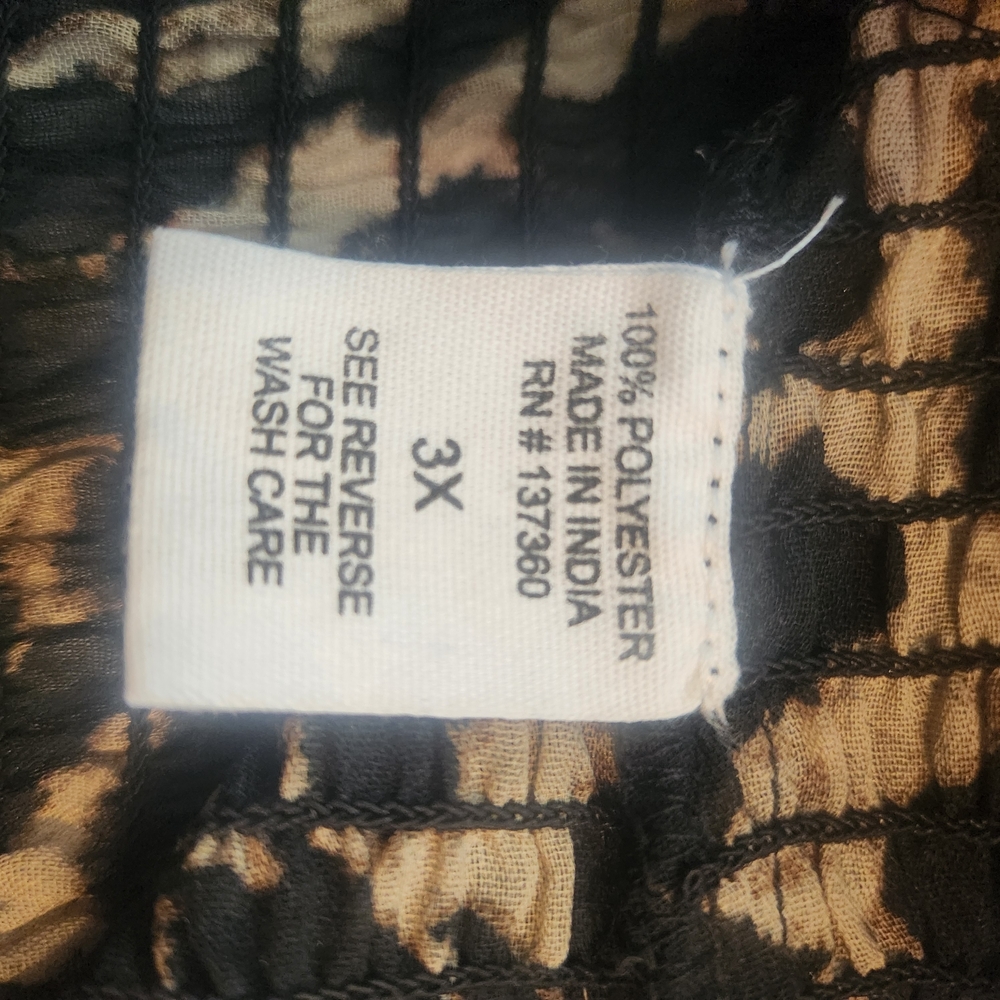 Truth Leopard Print Ruffle Top - Picture 8 of 8